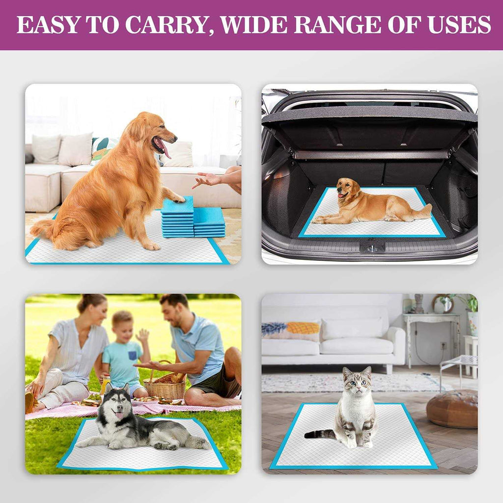 IMMCUTE Extra Large Dog Pee Pads Absorbent Leak-Proof Z447996