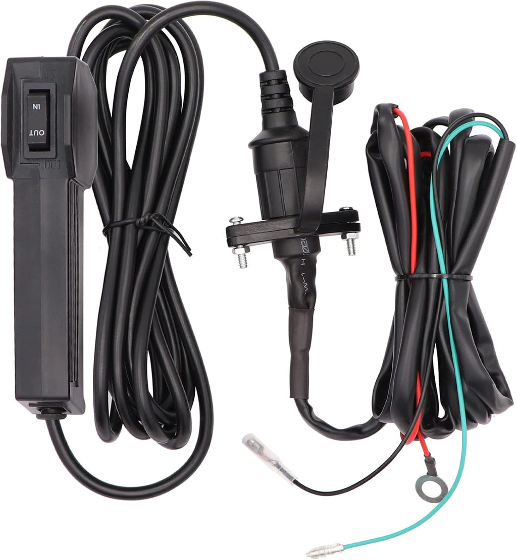 12V Winch Hand Controller Remote Kit for ATV UTV D742799