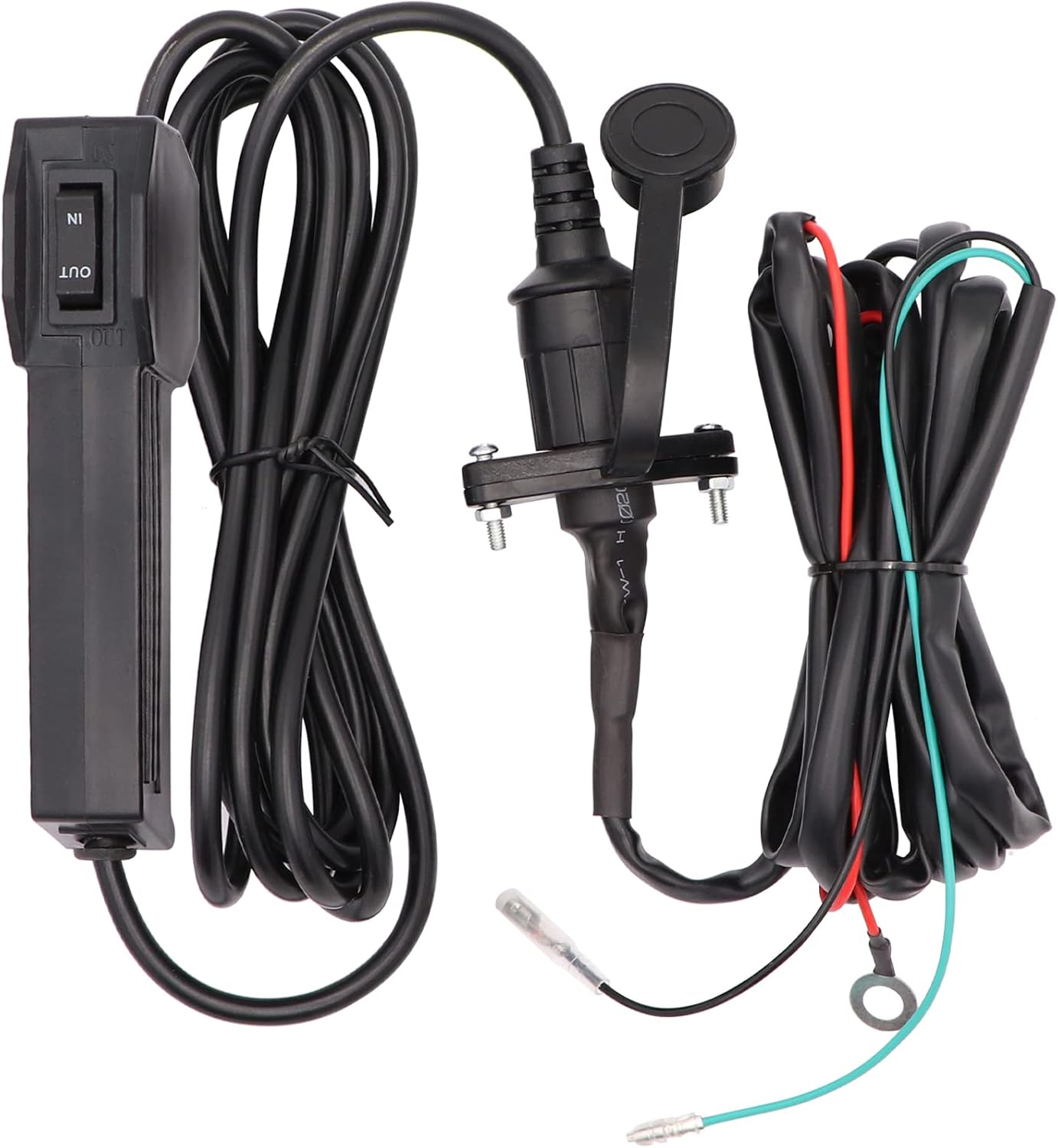 12V Winch Hand Controller Remote Kit for ATV UTV D742799