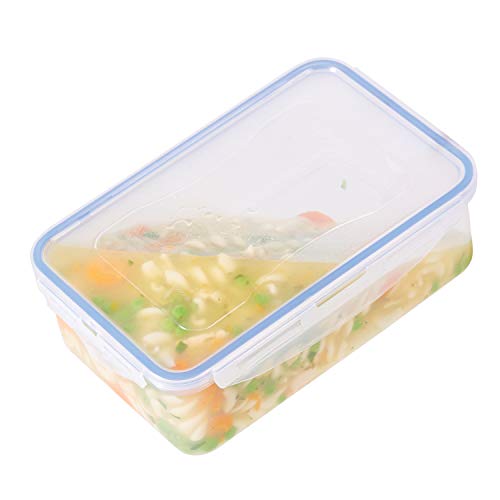 LOCK & LOCK Easy Essentials Food Storage Container Set, 4-Piece, Clear L75557