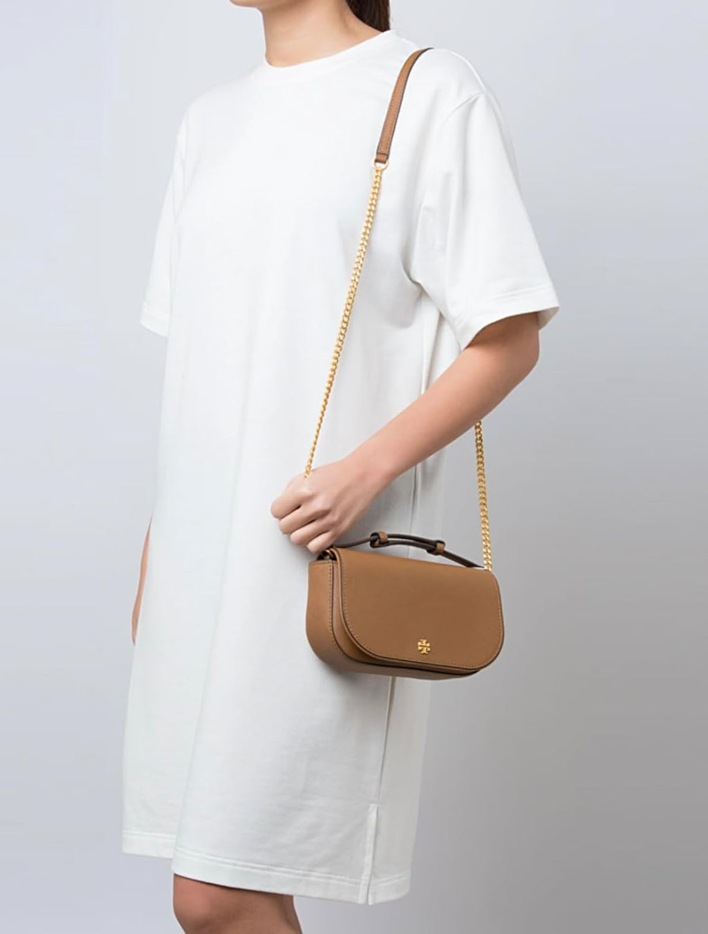 Tory Burch Emerson Saffiano Leather Crossbody Bag J22432
