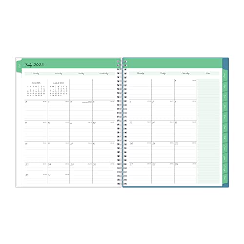 Blue Sky Teacher Weekly & Monthly Lesson Planner, 8.5" x 11", Wirebound K28618