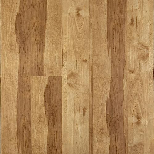 Self Adhesive Vinyl Flooring Planks Wood Effect Waterproof Grey 36pcs U963416