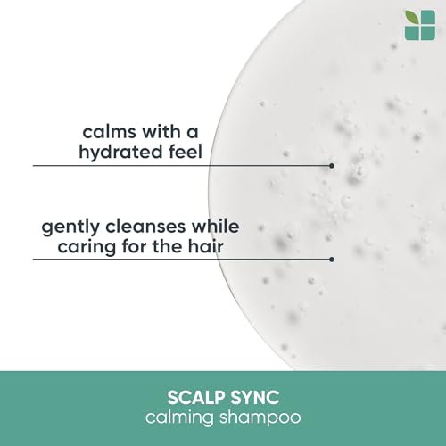Biolage Scalp Sync Calming Shampoo for Dry or Irritated Scalp, Vegan & Cruelty Free O7138