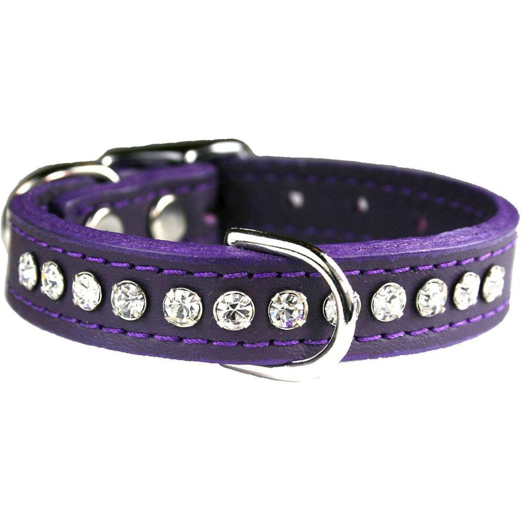 OmniPet Signature Leather Crystal Dog Collar D916590