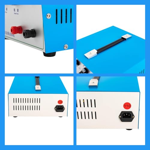 Jewelry Spot Welder, 500W Adjustable Pulse Welding Machine with Foot Pedal B1280