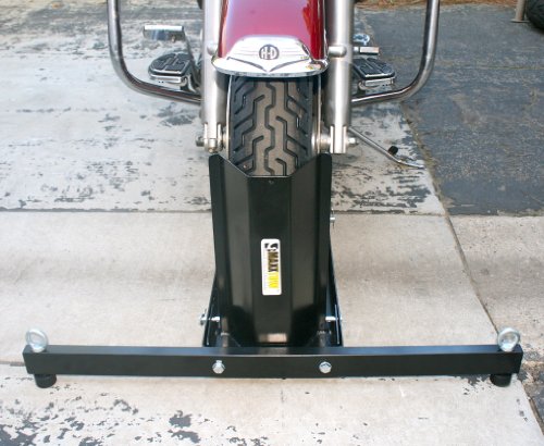 MaxxHaul 70271 Adjustable Motorcycle Wheel Chock Stand 1800lb C9905