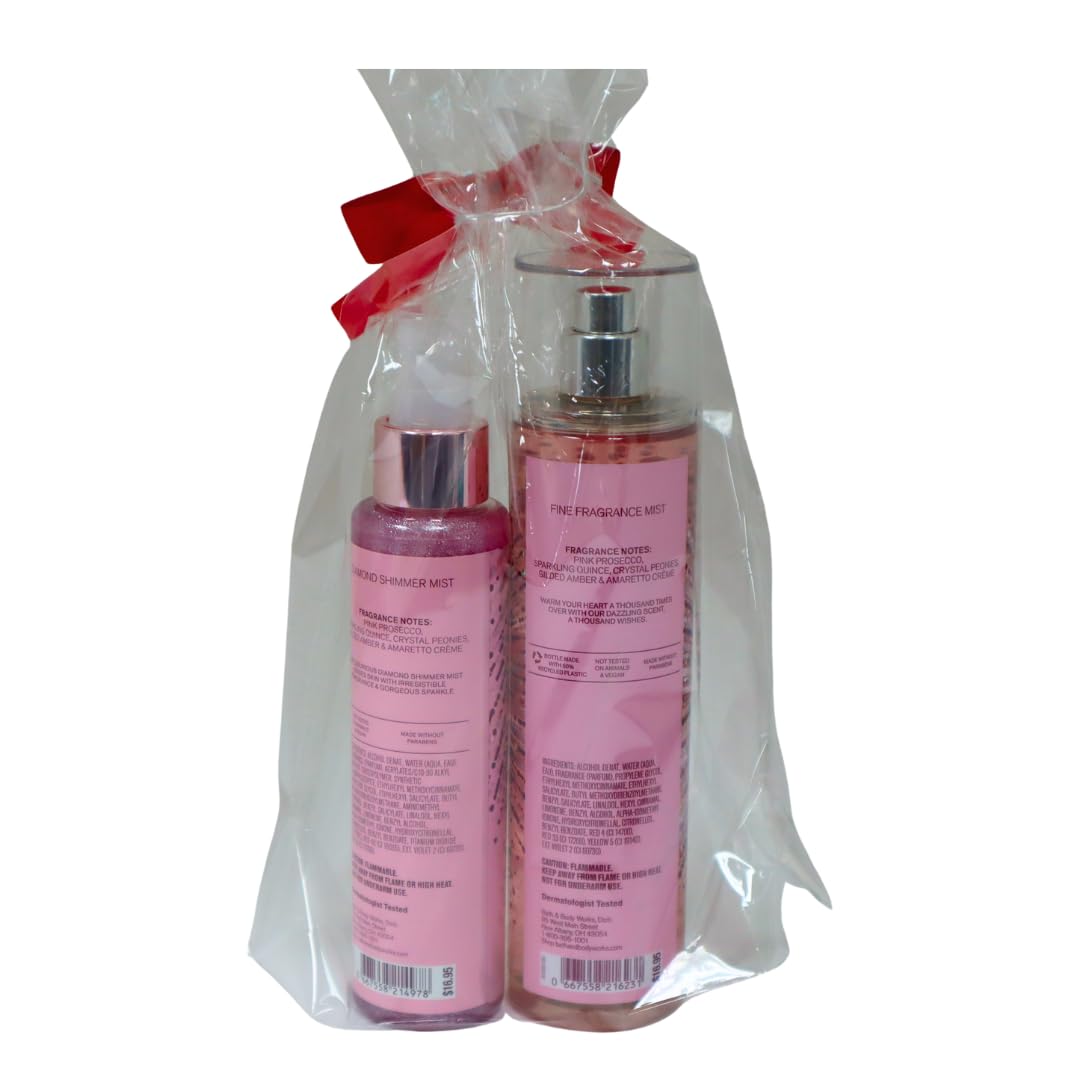 Bath & Body Works A Thousand Wishes Body Mist Gift Set 8 oz & 4.9 oz B40388