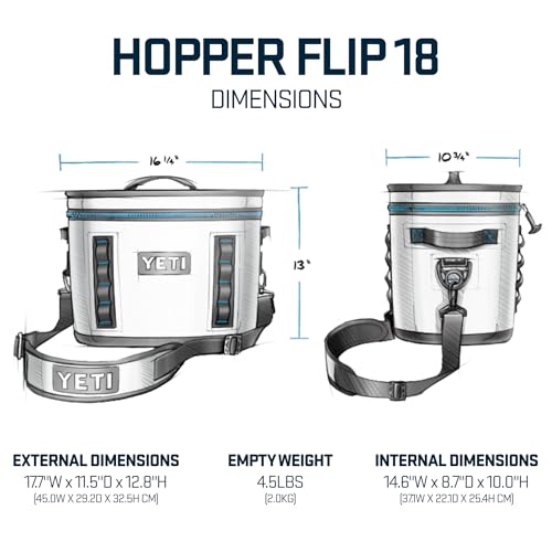 YETI Hopper Flip 18 Portable Soft Cooler I64804