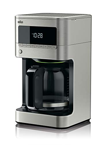 Braun KF7170SI BrewSense Drip Coffeemaker, 12 Cup, Stainless Steel I848