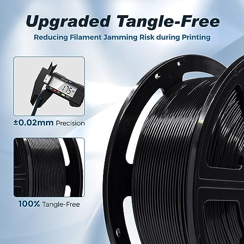 FLASHFORGE Rapid PLA Filament 1.75mm Ruby Red, 1kg Spool B504