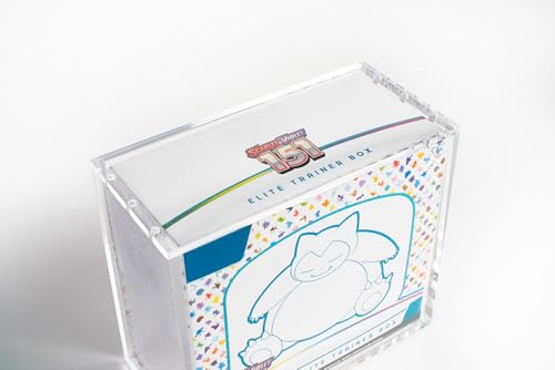 ETB Magnetic Acrylic Display Case for Pokemon Elite Trainer Box C7029