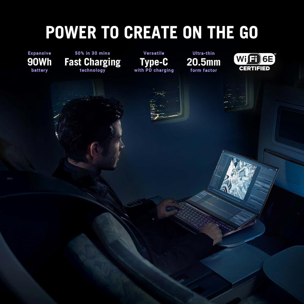 ASUS ROG Zephyrus Duo 16 (2022) Gaming Laptop, 16” 165Hz Display, RTX 3060, Ryzen 7 6800H, 16GB DDR5, 1TB SSD, Windows 11 G79026