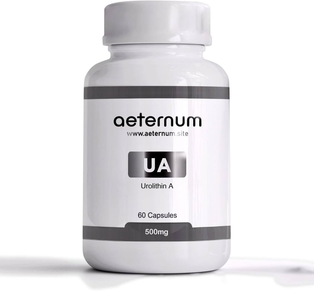 Urolithin A - UA - Capsules - 500mg - 60 Capsules, 1 Count (Pack of 1)