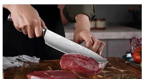 Damascus Steel Kitchen Knife Set of 5 O7210