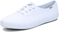 Keds womens Champion Canvas Sneaker, White, 8.5 US