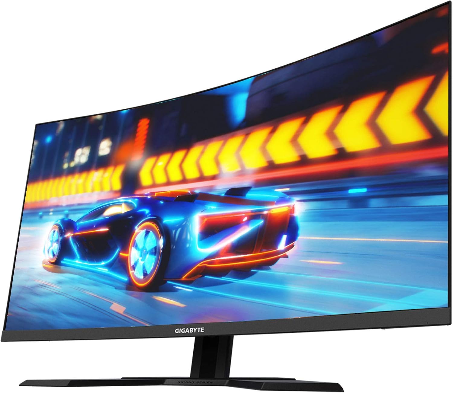 GIGABYTE G32QC 32" 165Hz 1440P Curved Gaming Monitor A89595