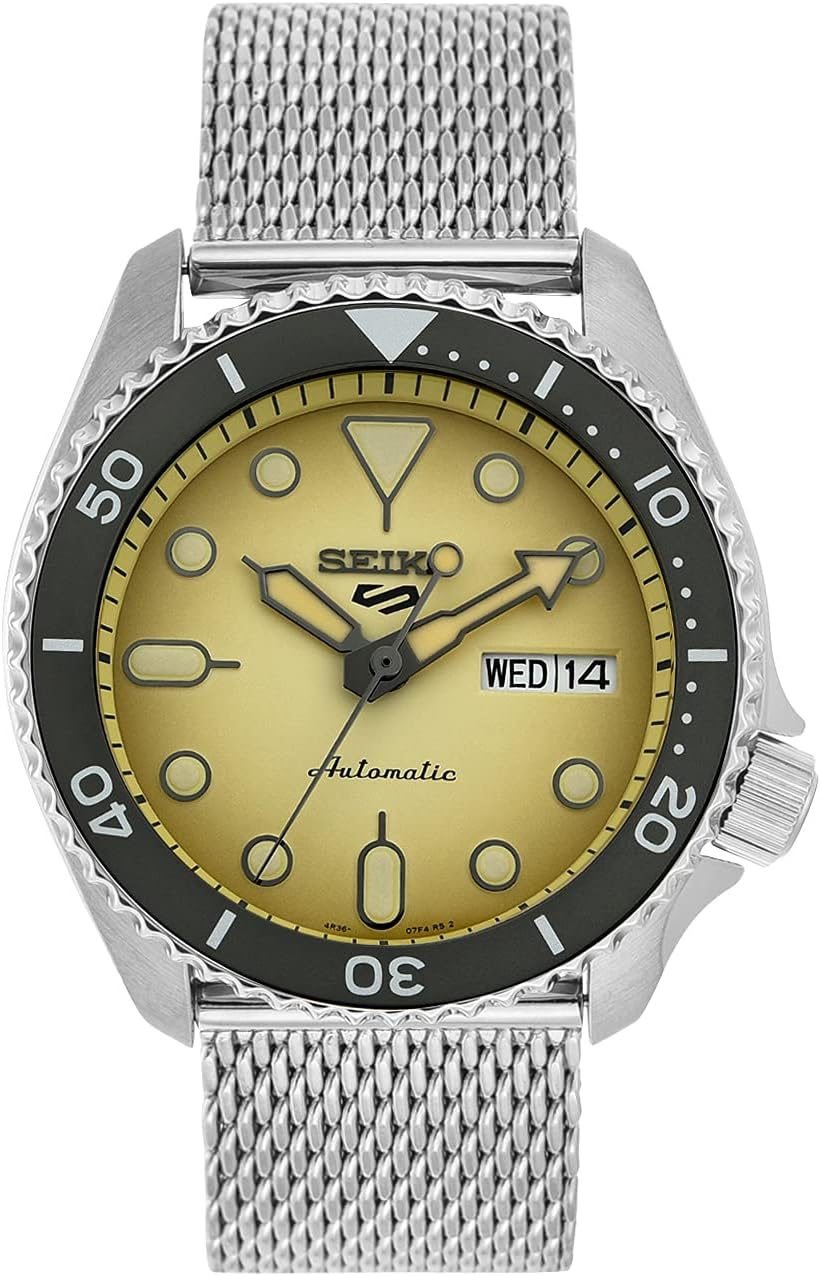 Seiko Men's Analogue Automatic Watch with Stainless Steel Strap SRPD67K1