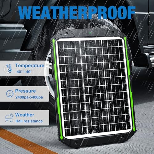 25W 12V Solar Battery Charger & Maintainer for Car Boat RV J964