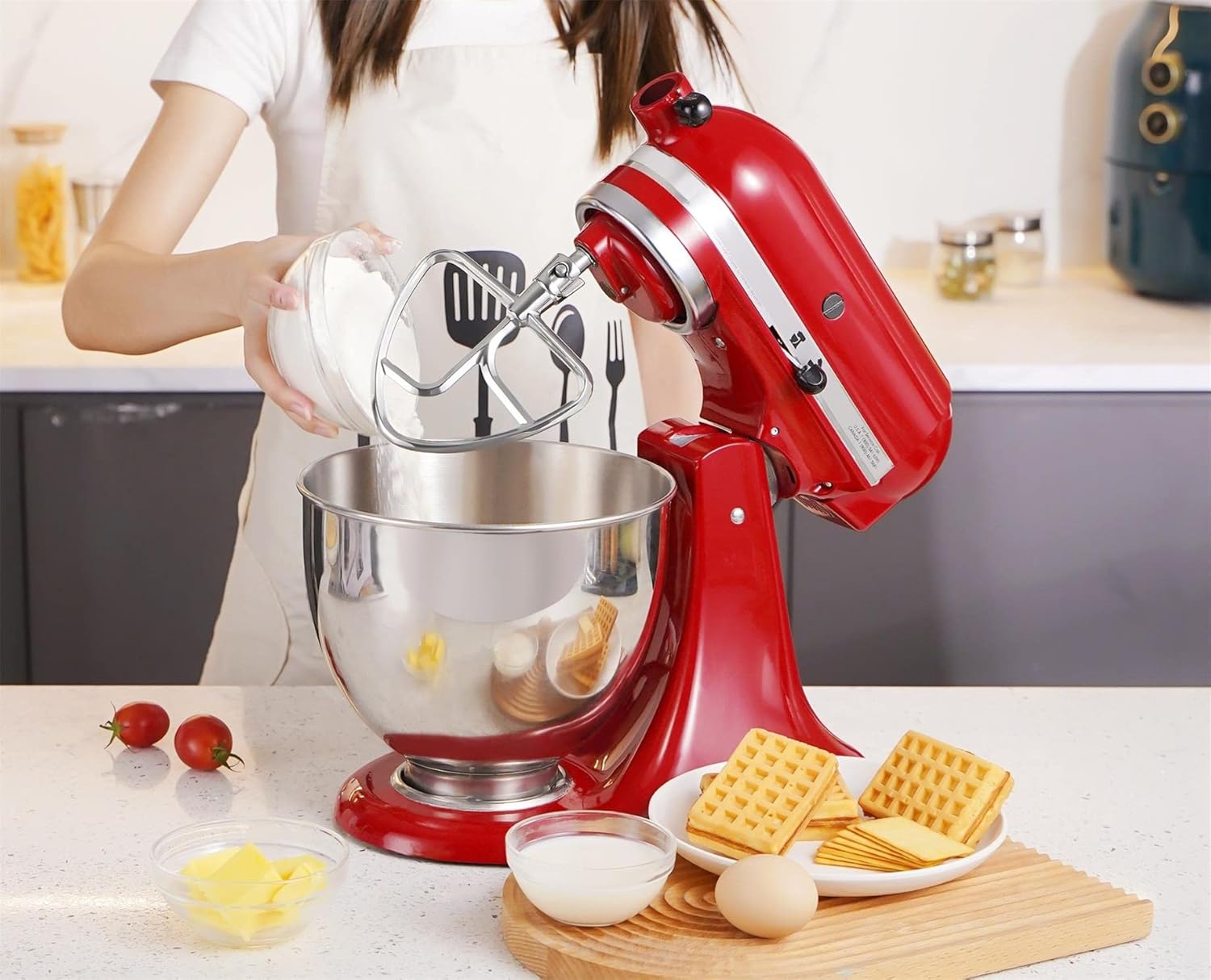 Stainless Steel Flat Beater for KitchenAid Tilt-Head Mixers W15952