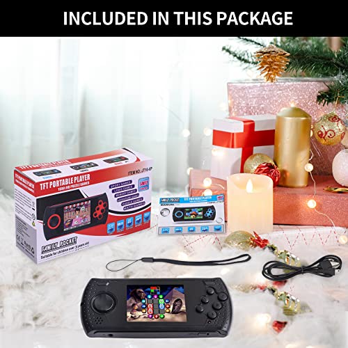 16 Bit Handheld Game Console for Kids with 230 HD Classic Retro Games K20118