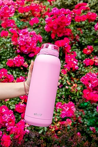 Ello Cooper 32oz Stainless Steel Water Bottle with Straw and Handle Q4598