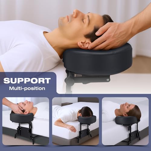 Universal Mattress Top Massage Kit with Adjustable Headrest and Memory Foam Face Cushion - Blue R95675
