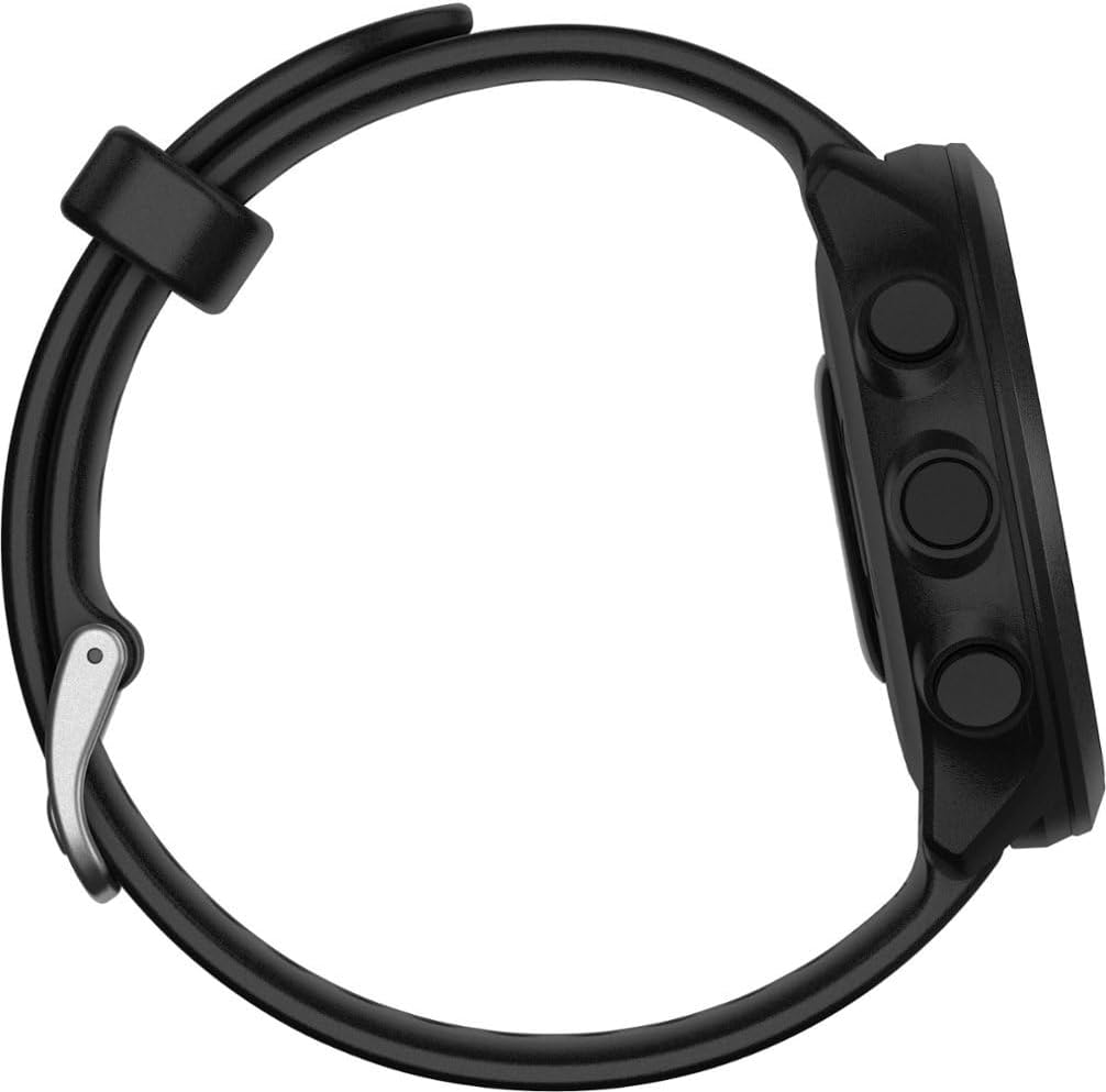 Garmin Forerunner 55 GPS Running Smartwatch (Black) Power Bundle D41296