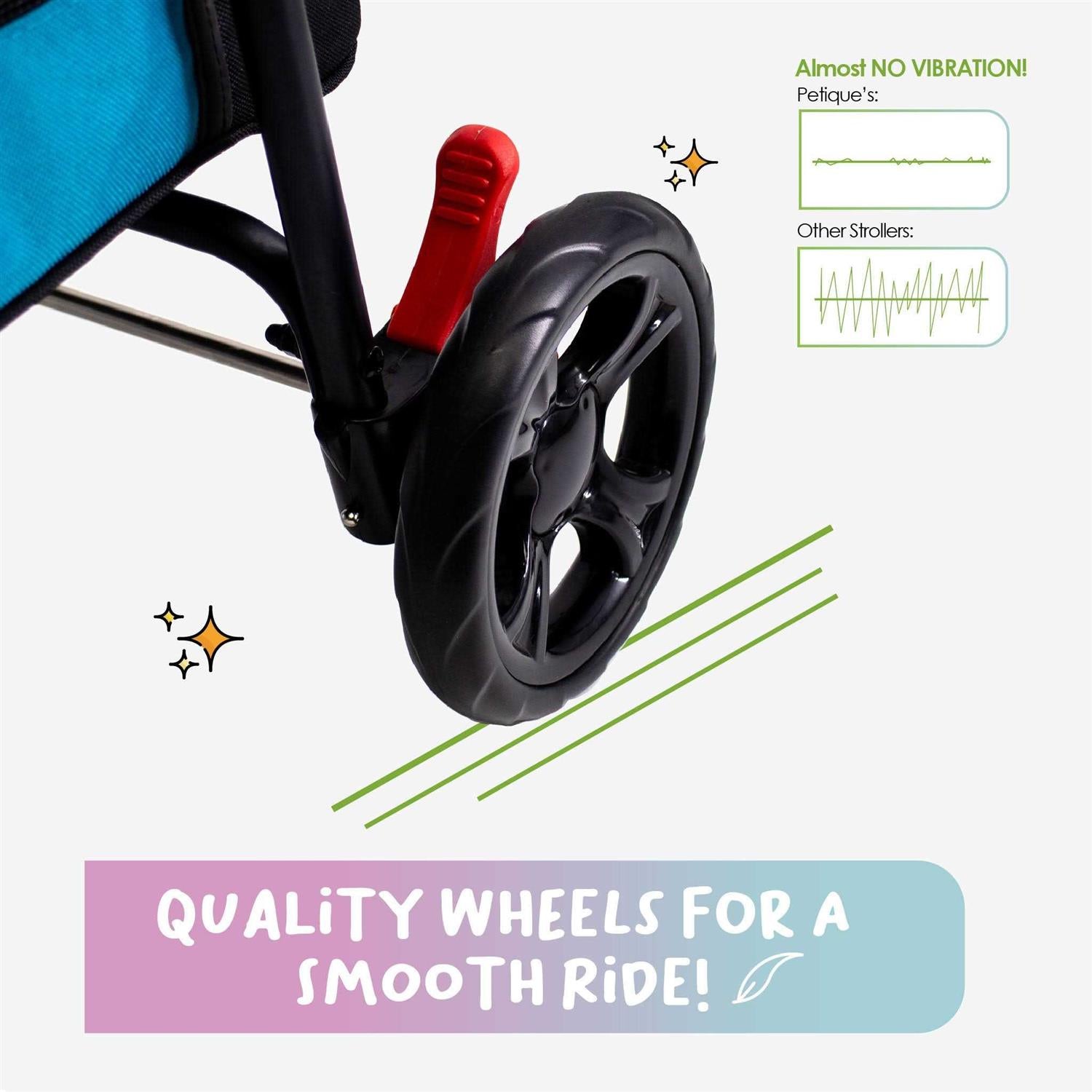 Petique Double Decker Pet Stroller G767529