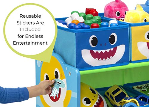 Delta Children 6 Bin Toy Storage Organizer, Disney Princess G9256