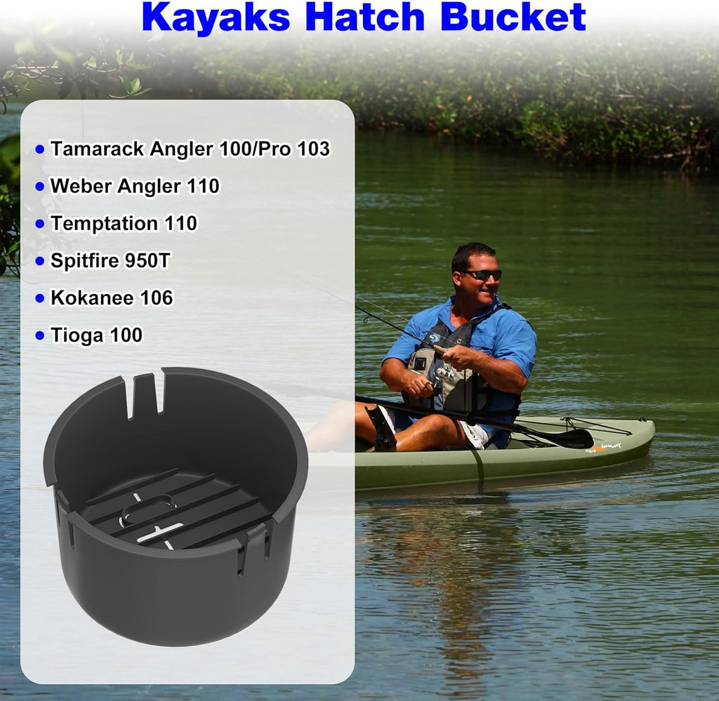 Lifetime Kayak Hatch Bucket Container for Tamarack Angler 100, Pro 103 A818279