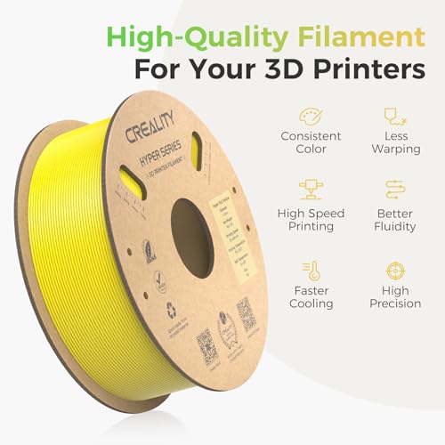 Creality PLA Plus Filament 1.75mm Rainbow Multicolor 1KG Spool O376011