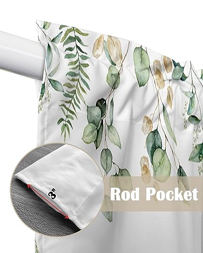Spring Floral Swag Valances for Windows 2 Panel Set 36x45 K63842
