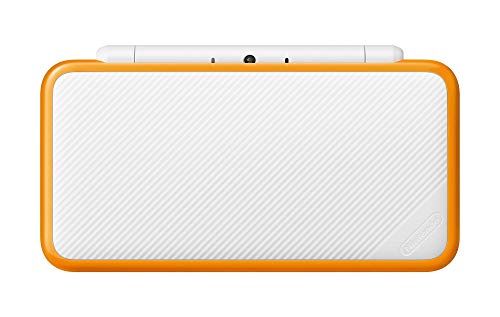 Nintendo New 2DS XL White + Orange (Renewed) D77093