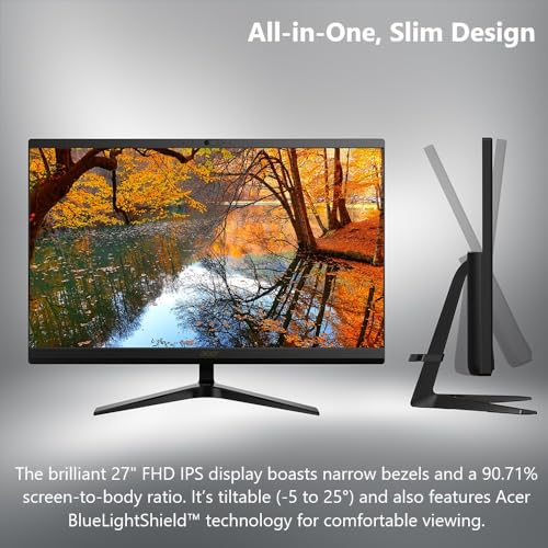 Acer Aspire C24-1700-UR12 AIO Desktop 23.8" FHD IPS, Intel Core i5, 512GB SSD, Windows 11 I7483