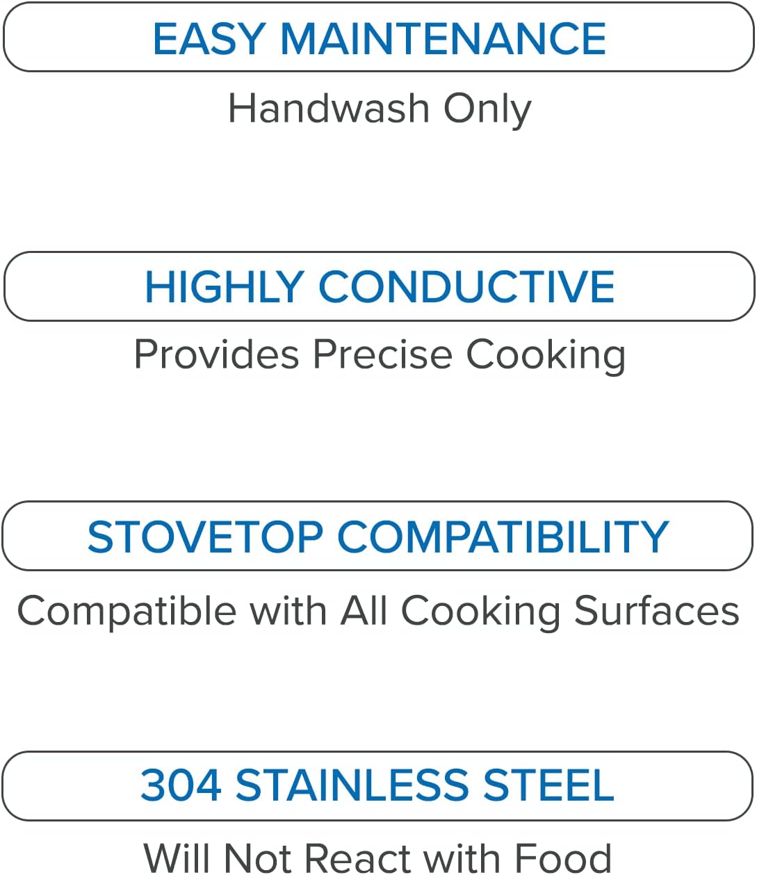 Viking Culinary 4-Ply Copper Clad Cookware Set, 9 Piece, Oven Safe B51011