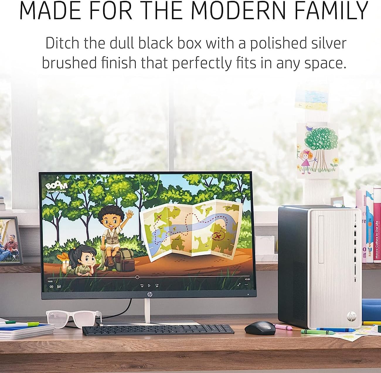 HP Pavilion Desktop, Ryzen 5 5600G, 32GB RAM, 1TB SSD, Win 11 Pro G136479