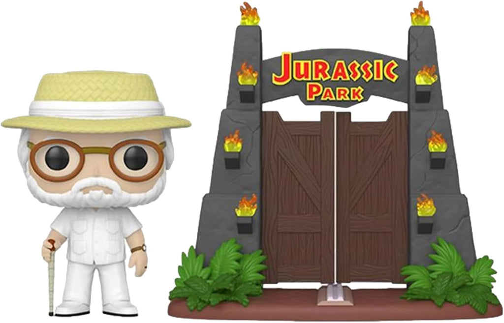 Funko Pop! Town: Jurassic Park John Hammond with Gates Exclusive Vinyl Figure V100410