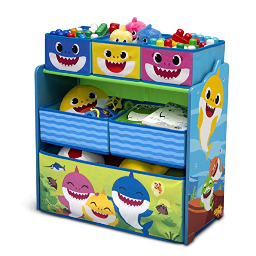 Delta Children 6 Bin Toy Storage Organizer, Disney Princess G9256