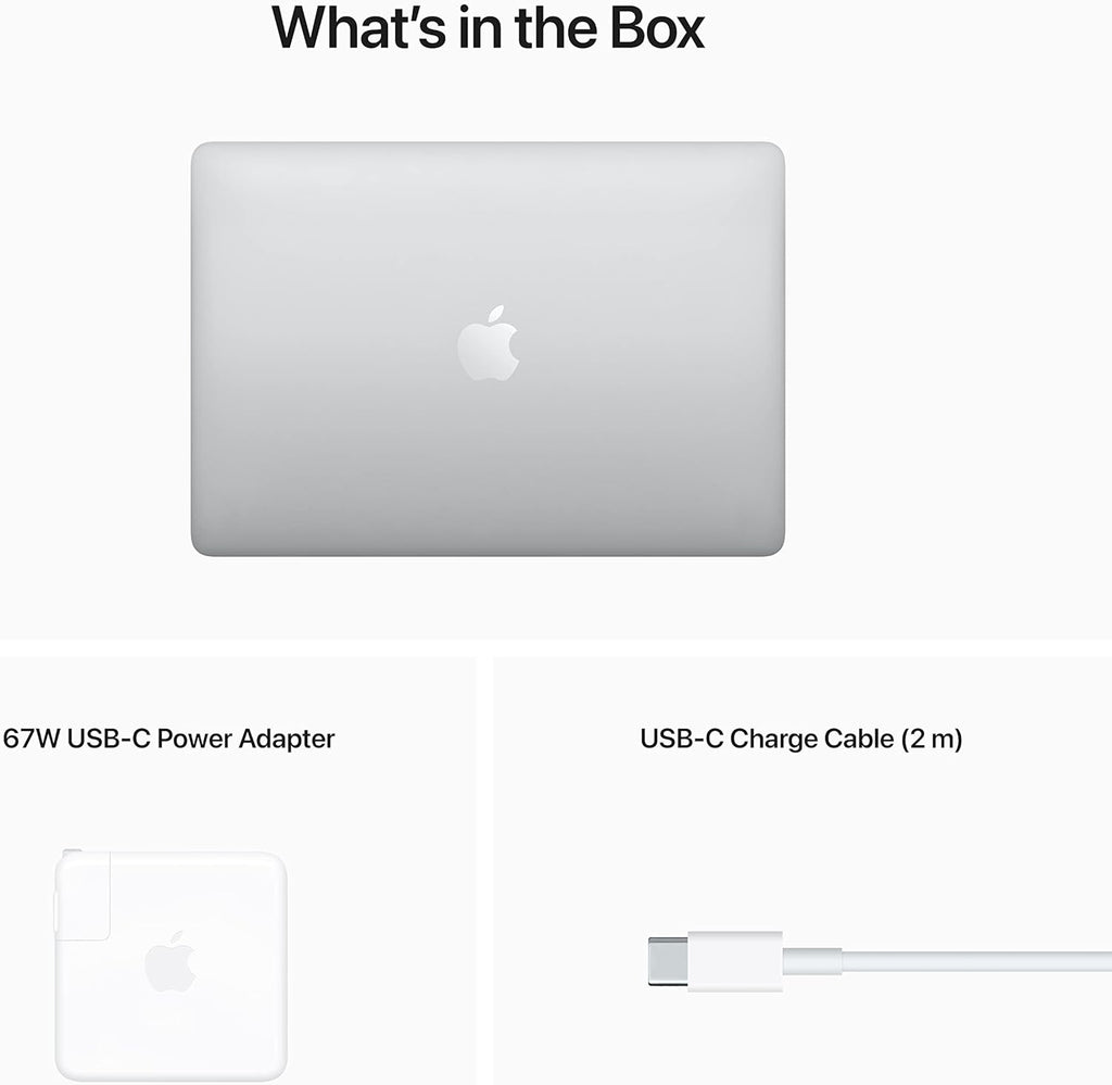 Apple MacBook Pro 13-inch M2 Chip 16GB RAM 512GB SSD Silver Renewed Y78258