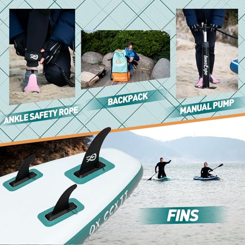 InnoExpo Inflatable Stand Up Paddle Board with Premium Accessories C20354