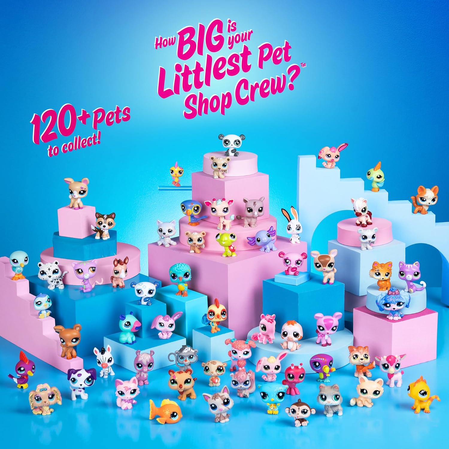 Littlest Pet Shop Playset LPS Gen 7 Mystery Figures Collectible Toy A45559