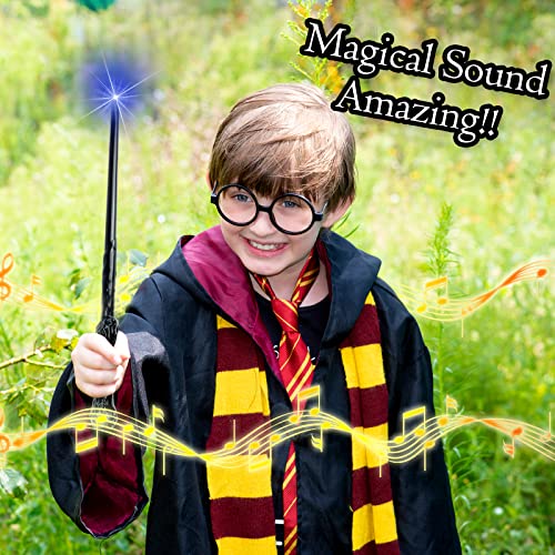 Light Up Magic Wand for Kids Sound Wizard Toy R21650