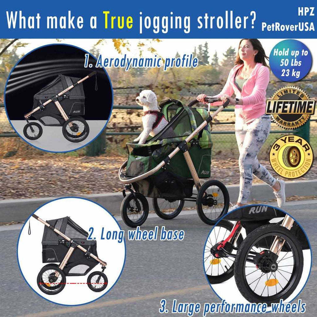 HPZ Pet Rover Run Jogging Stroller J3109