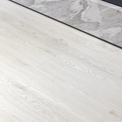 Self Adhesive Vinyl Flooring Planks Wood Effect Waterproof Grey 36pcs U963416