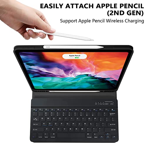 iPad Pro 12.9 Keyboard Case with Detachable Wireless Keyboard, Champagne Q953