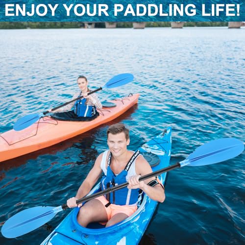 Kayak Paddle 4 Pieces Telescopic 70-97 inch for Kayaking Canoeing Boating Z1995