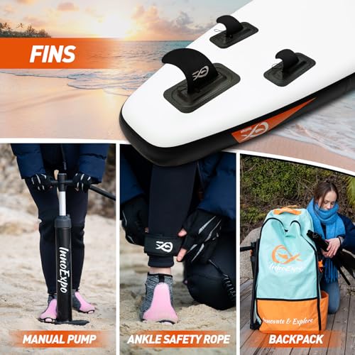 InnoExpo Inflatable Stand Up Paddle Board with Premium Accessories C20354