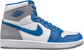 Jordan Men's 1 Retro High OG True Blue/White-Cement Grey (DZ5485 410) - 11