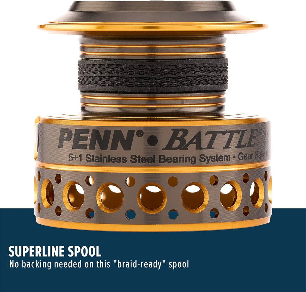 Penn Battle Spinning Reel and Fishing Rod Combo O70263